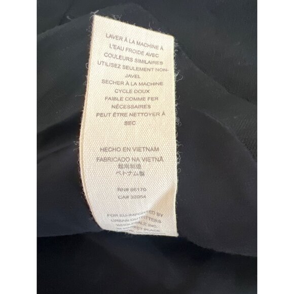 Free People Black Linen Blend Belted Blazer With Flare Sleeves - Picture 9 of 9